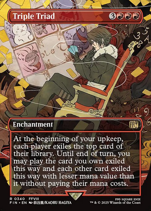 Triple Triad - Final Fantasy FIN - NM - 0340 R (Borderless)