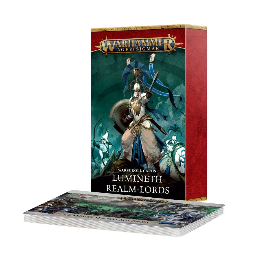 [PRE-ORDER] Warhammer Age of Sigmar - Warscroll Cards: Lumineth Realm-lords
