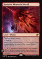 Kavaron, Memorial World - Edge of Eternities EOE - NM - 0255 M (Full Art Foil)