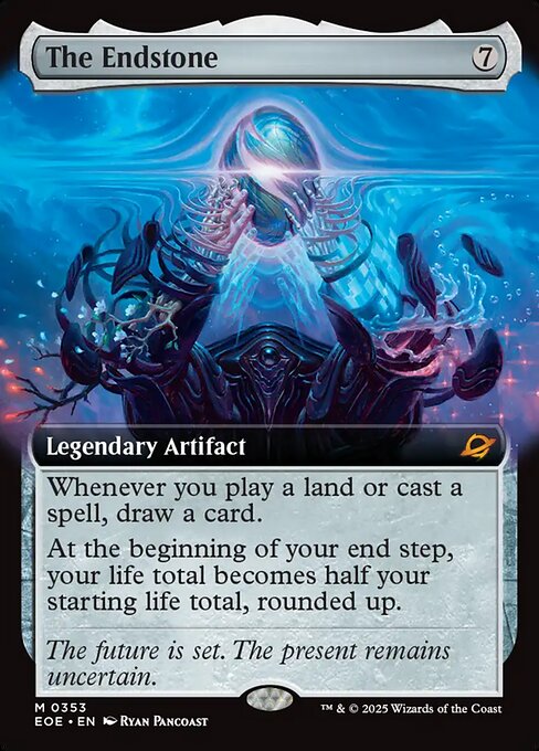 The Endstone - Edge of Eternities EOE - NM - 0353 M (Extended Foil)