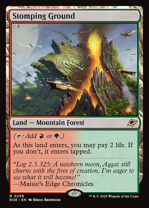 Stomping Ground - Edge of Eternities EOE - NM - 0258 R