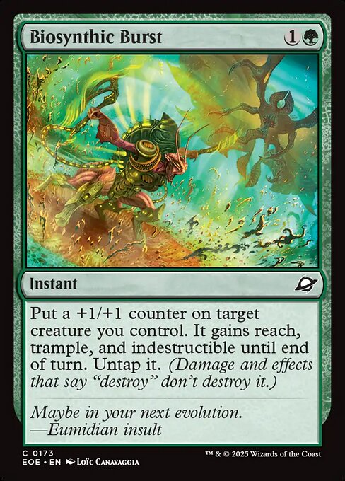 Biosynthic Burst - Edge of Eternities EOE - NM - 0173 C