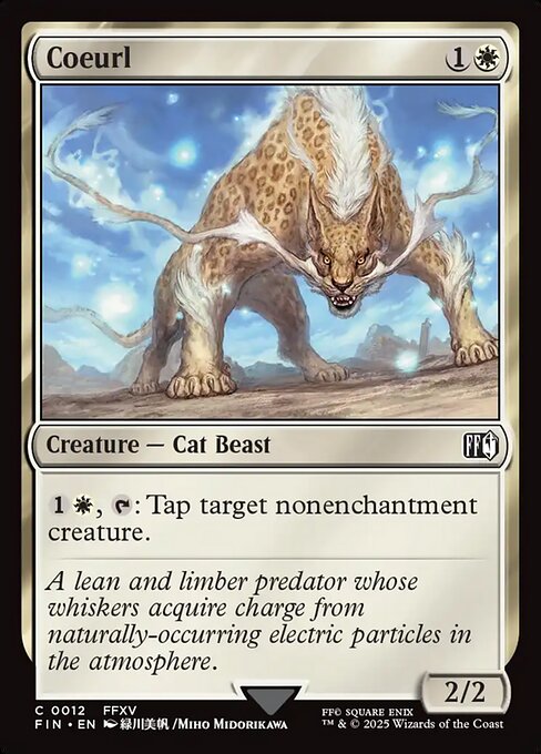 Coeurl - Final Fantasy FIN - NM - 0012 C (Foil)