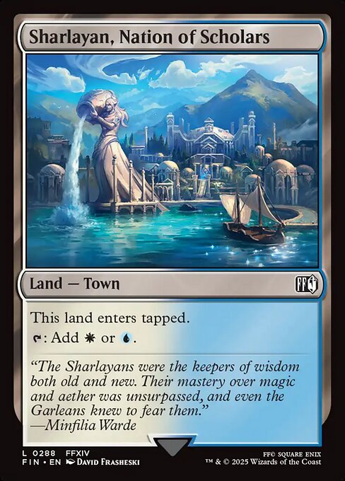 Sharlayan, Nation of Scholars - Final Fantasy FIN - NM - 0288 C