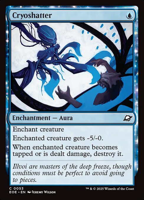 Cryoshatter - Edge of Eternities EOE - NM - 0053 C (Foil)