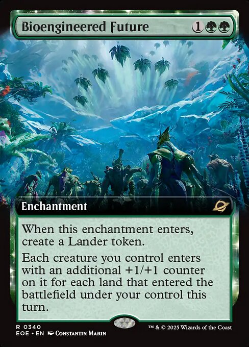 Bioengineered Future - Edge of Eternities EOE - NM - 0340 R (Extended)