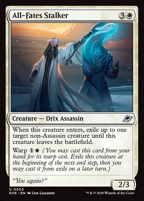 All-Fates Stalker - Edge of Eternities EOE - NM - 0003 U (Foil)