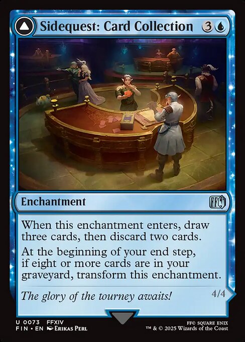 Sidequest: Card Collection // Magicked Card - Final Fantasy FIN - NM - 0073 U