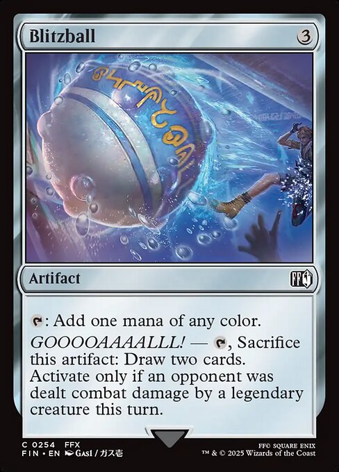 Blitzball - Final Fantasy FIN - NM - 0254 C (Foil)