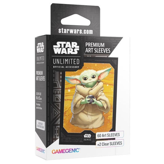Gamegenic Star Wars Unlimited Premium Art Sleeves - Grogu