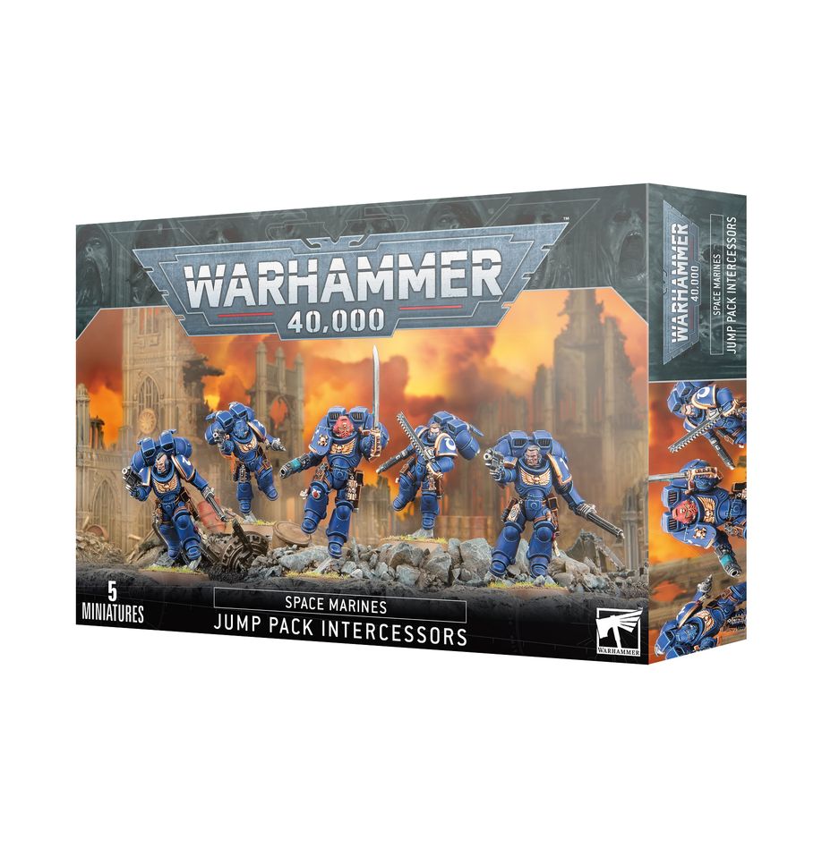 Warhammer 40,000 - Space Marines - Jump Pack Intercessors