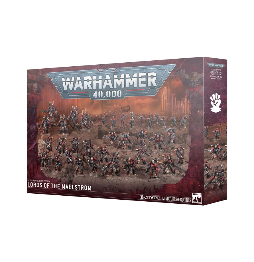 [PRE-ORDER] Warhammer 40,000 - Battleforce - Red Corsairs : Lords of the Maelstrom