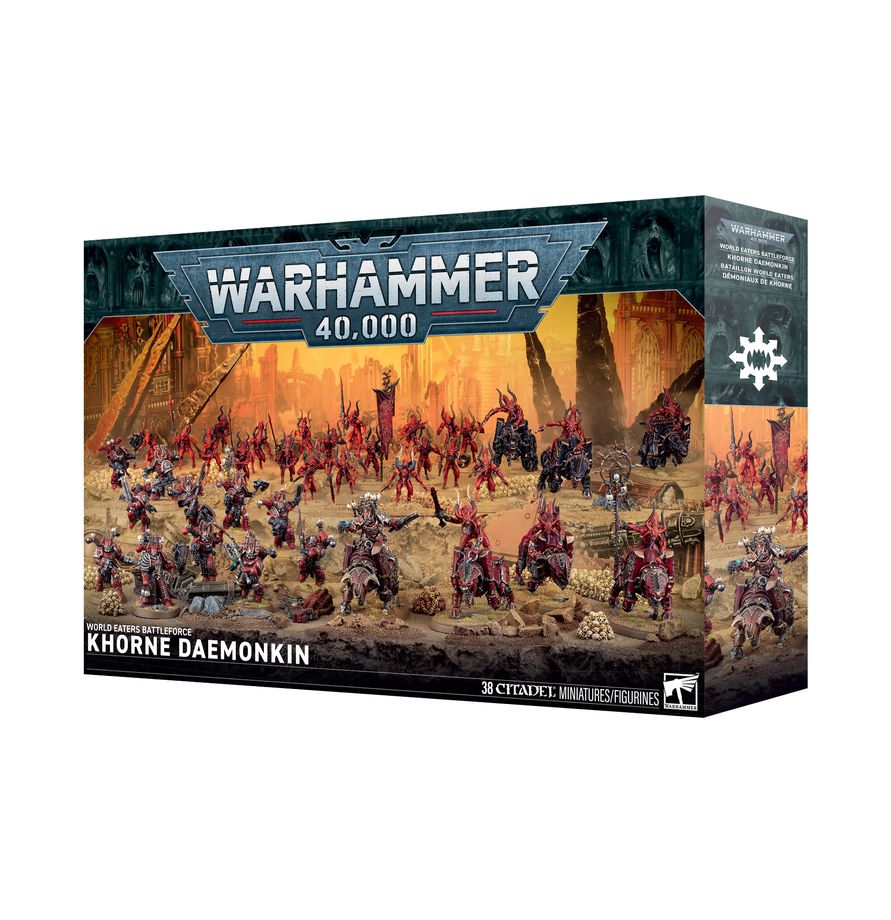 [PRE-ORDER] Warhammer 40,000 - Battleforce - World Eaters: Khorne Daemonkin