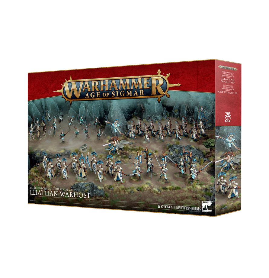 [PRE-ORDER] Warhammer Age of Sigmar - Battleforce: Lumineth Realm-lords – Iliathan Warhost
