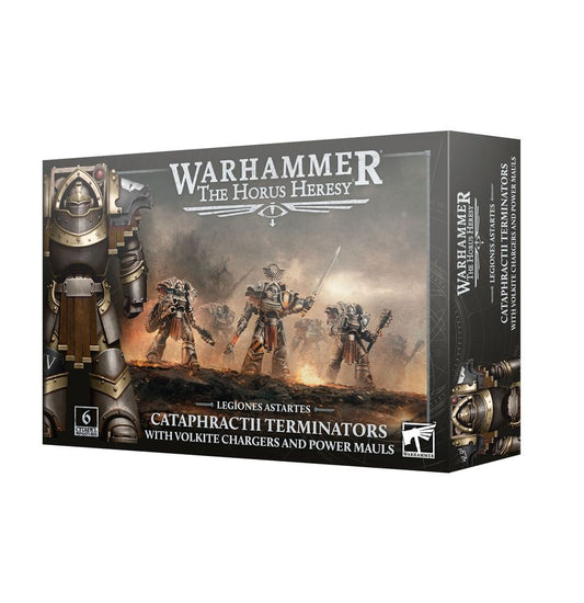 [PRE-ORDER] Warhammer The Horus Heresy - Cataphractii Terminators with Volkite Chargers and Power Mauls