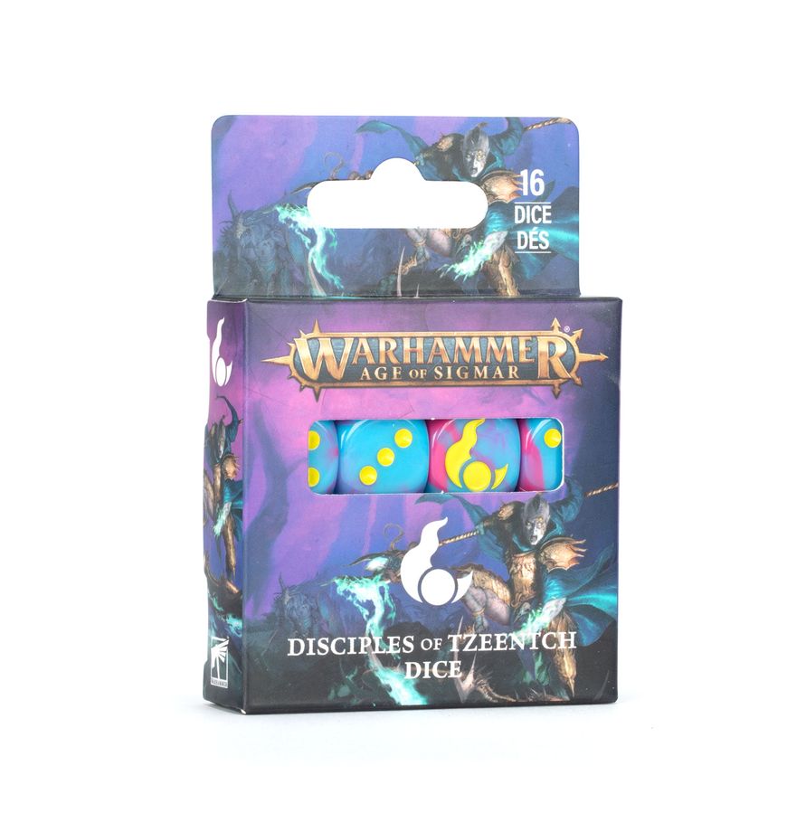 [PRE-ORDER] Warhammer Age of Sigmar - Dice - Disciples of Tzeentch