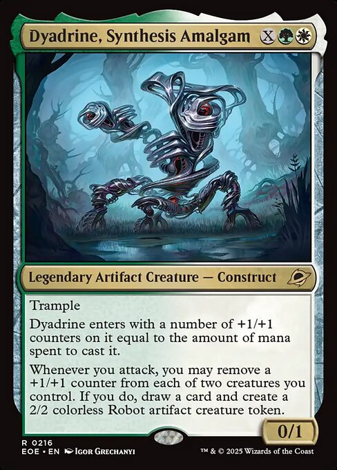 Dyadrine, Synthesis Amalgam - Edge of Eternities EOE - NM - 0216 R (Foil)