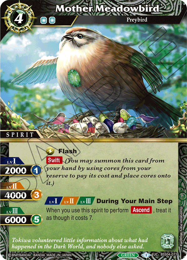 Mother Meadowbird - UC BSS04-071 - Savior of Chaos