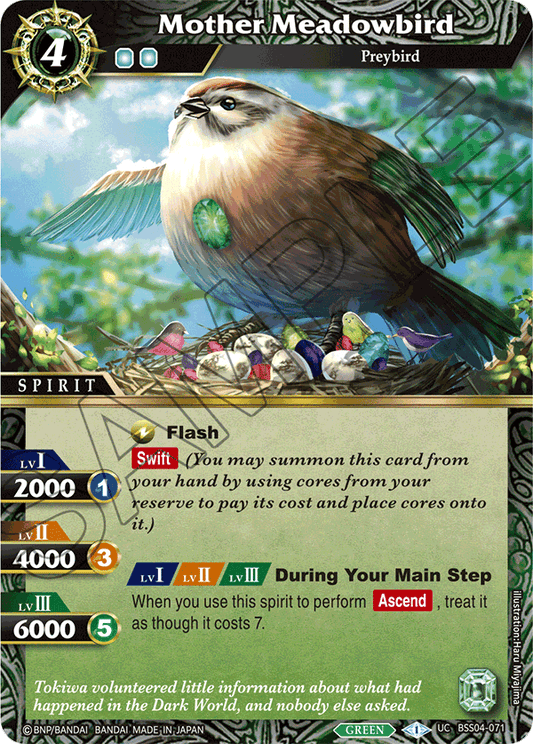 Mother Meadowbird - UC BSS04-071 - Savior of Chaos