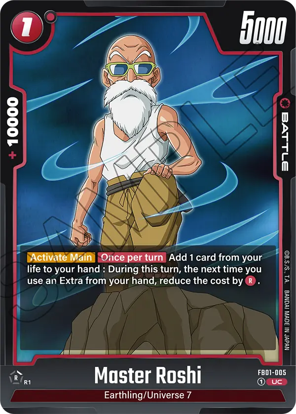 Master Roshi - FB01-005 UC - FB01 Awakened Pulse - Fusion World