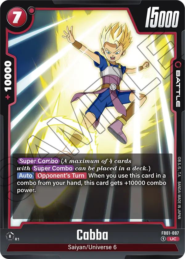 Cabba - FB01-007 UC - FB01 Awakened Pulse - Fusion World