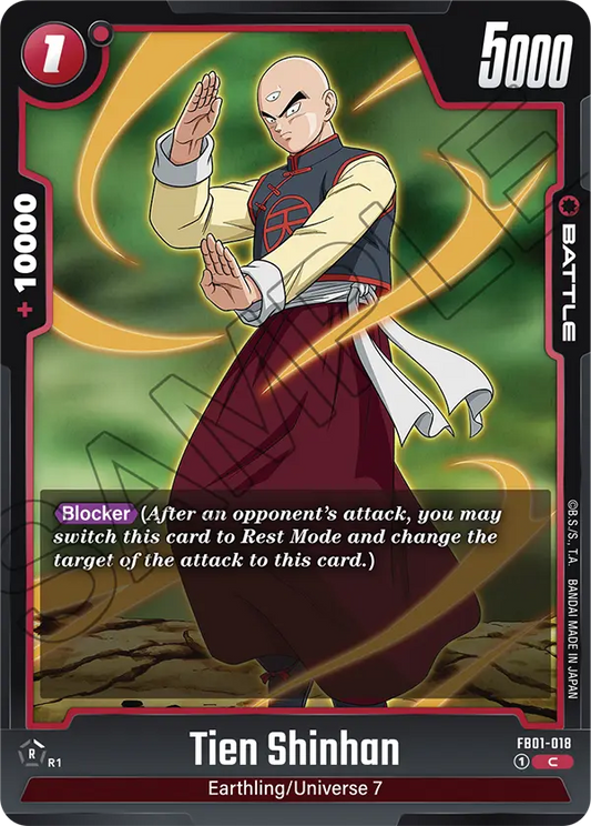 Tien Shinhan - FB01-018 C - FB01 Awakened Pulse - Fusion World