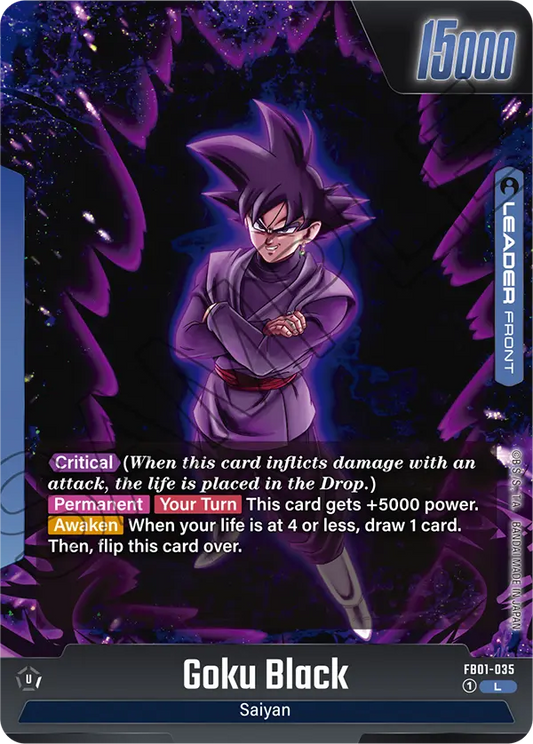 Goku Black - FB01-035 L - FB01 Awakened Pulse - Fusion World