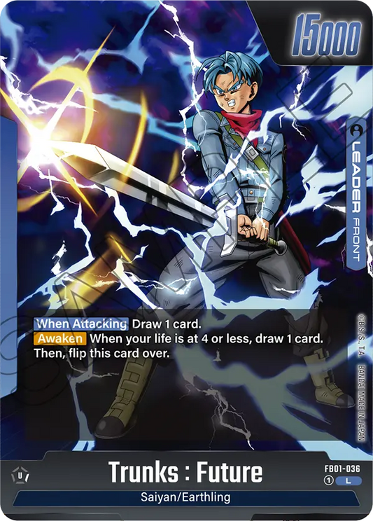 Trunks : Future - FB01-036 L - FB01 Awakened Pulse - Fusion World