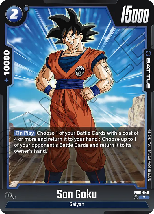 Son Goku - FB01-046 R - FB01 Awakened Pulse - Fusion World (Foil)