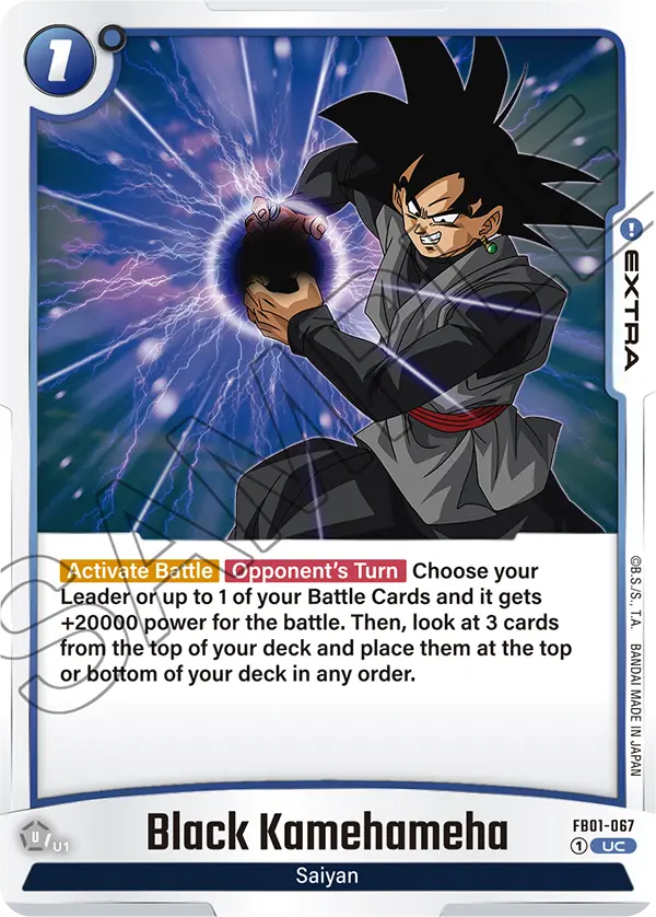 Black Kamehameha - FB01-067 UC - FB01 Awakened Pulse - Fusion World