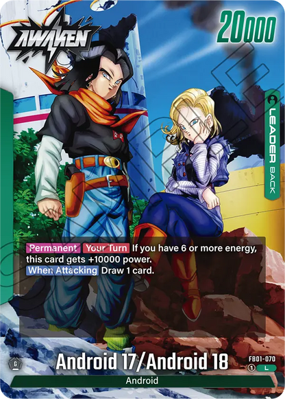 Android 17 - FB01-070 L - FB01 Awakened Pulse - Fusion World