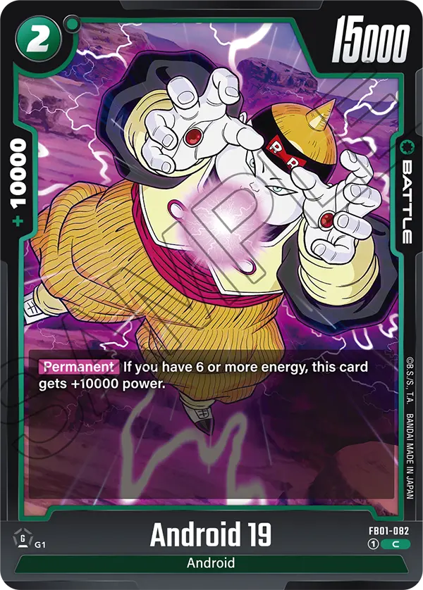 Android 19 - FB01-082 C - FB01 Awakened Pulse - Fusion World