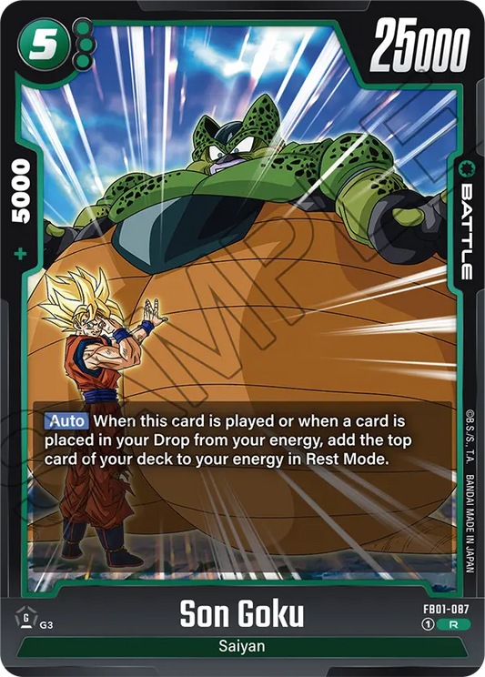 Son Goku - FB01-087 R - FB01 Awakened Pulse - Fusion World (Foil)