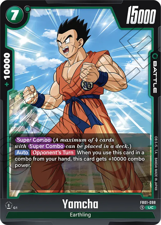 Yamcha - FB01-098 UC - FB01 Awakened Pulse - Fusion World