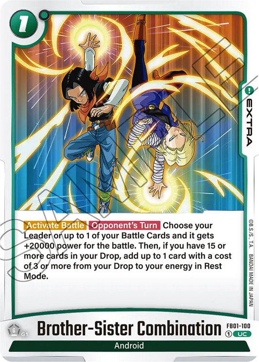 Brother-Sister Combination - FB01-100 UC - FB01 Awakened Pulse - Fusion World