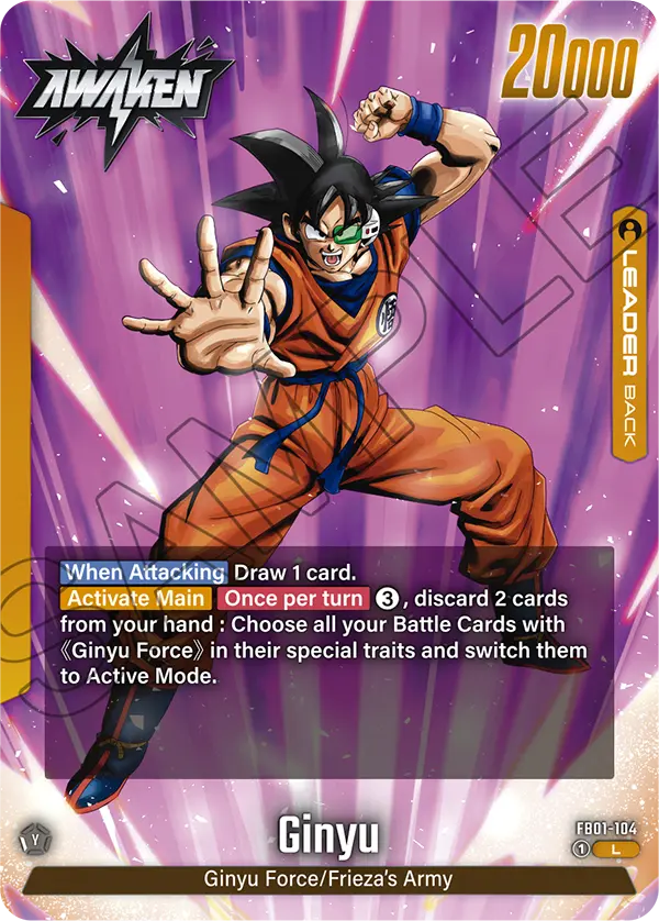 Ginyu - FB01-104 L - FB01 Awakened Pulse - Fusion World