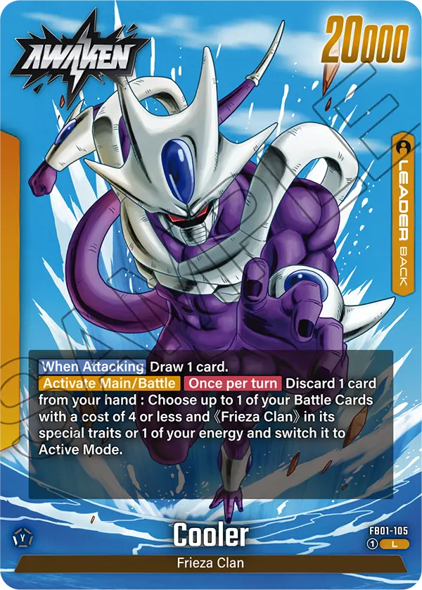 Cooler - FB01-105 L - FB01 Awakened Pulse - Fusion World