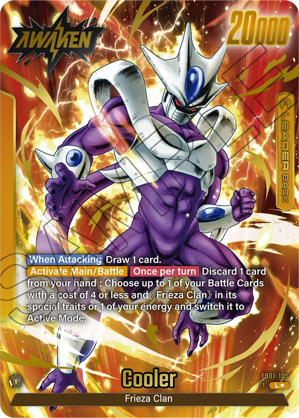 Cooler - FB01-105 L - FB01 Awakened Pulse - Fusion World (Alt Art Foil)