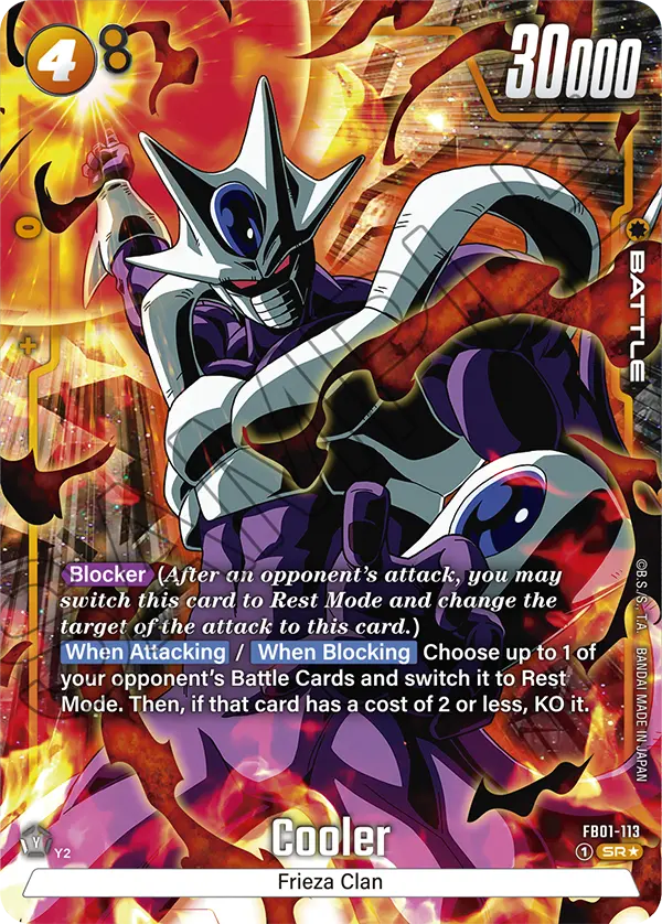 Cooler - FB01-113 SR - FB01 Awakened Pulse - Fusion World (Alt Art Foil)