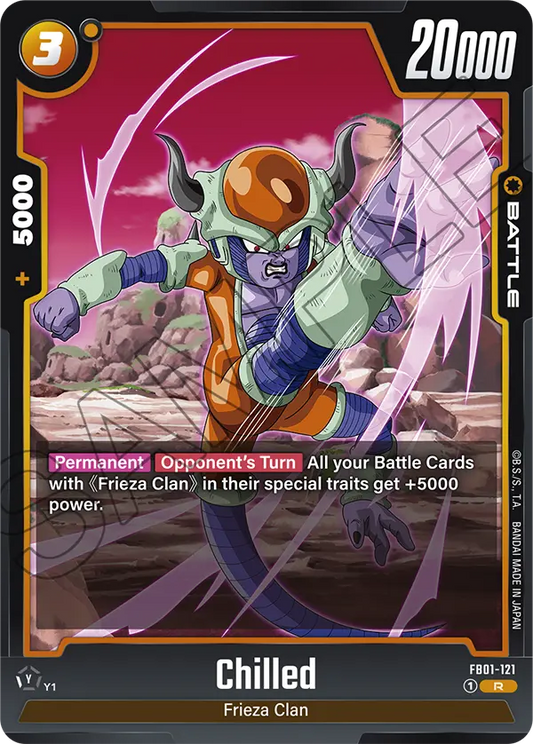 Chilled - FB01-121 R - FB01 Awakened Pulse - Fusion World (Foil)