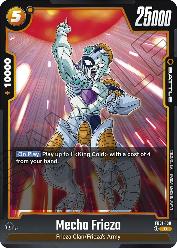 Mecha Frieza - FB01-130 R - FB01 Awakened Pulse - Fusion World (Foil)