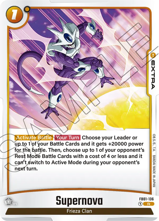 Supernover - FB01-136 R - FB01 Awakened Pulse - Fusion World (Foil)