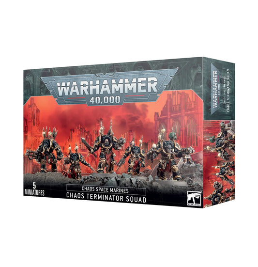 Warhammer 40,000 - Chaos Space Marines - Chaos Terminator Squad