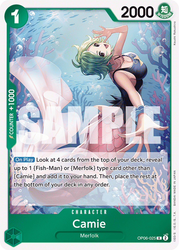 Camie - OP06-025 R - OP06 Wings of the Captain - One Piece Card Game (Foil)