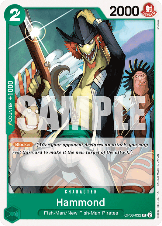 Hammond - OP06-032 C - OP06 Wings of the Captain - One Piece Card Game