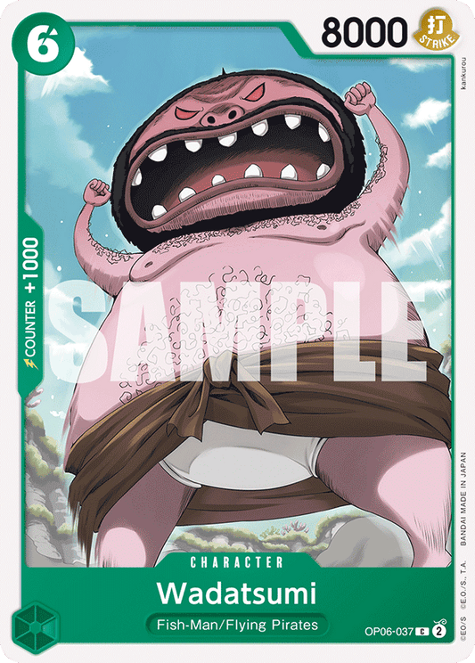 Wadatsumi - OP06-037 C - OP06 Wings of the Captain - One Piece Card Game