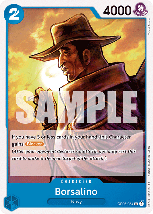 Borsalino - OP06-054 UC - OP06 Wings of the Captain - One Piece Card Game