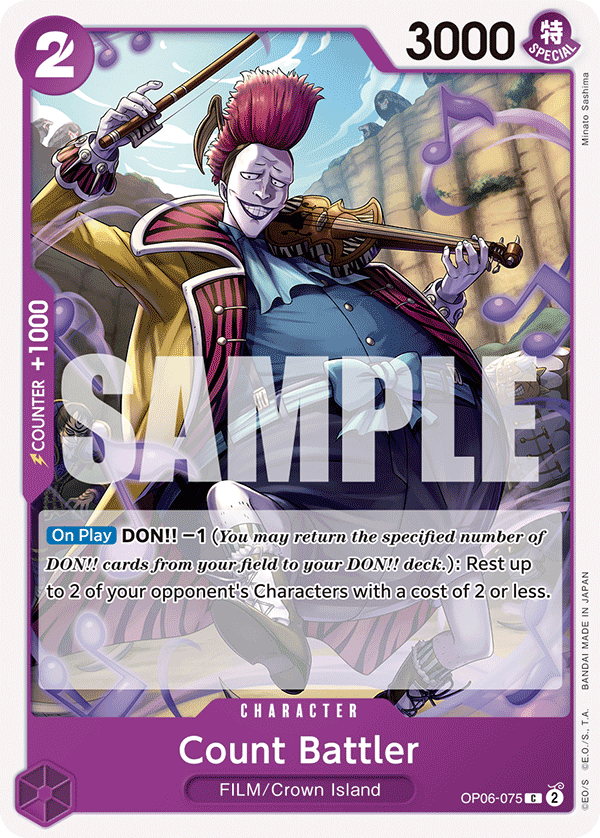 Count Battler - OP06-075 C - OP06 Wings of the Captain - One Piece Card Game