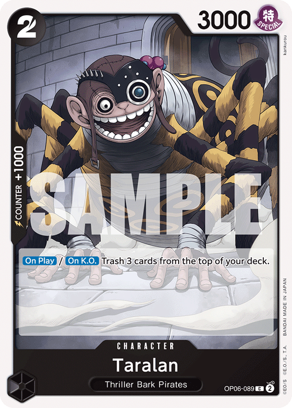 Taralan - OP06-089 C - OP06 Wings of the Captain - One Piece Card Game