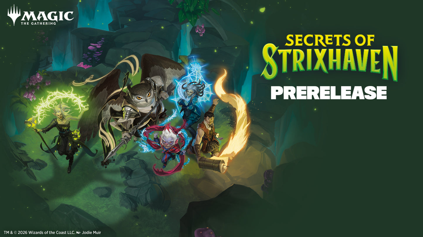 [PRE-RELEASE] MTG Secrets of Strixhaven Prerelease Ticket - 17/4/26